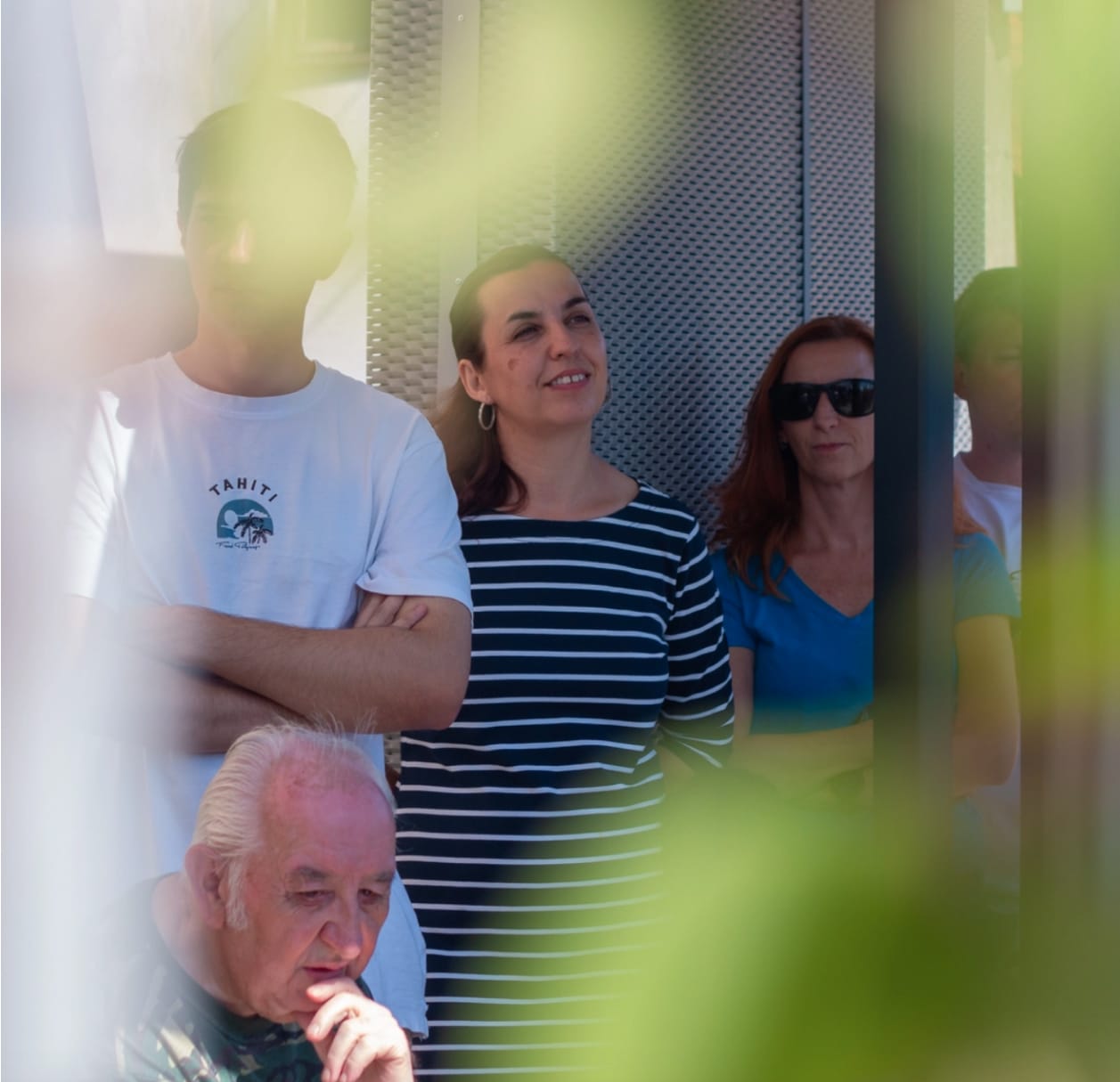 Zastavení na kus řeči a odpočinek.